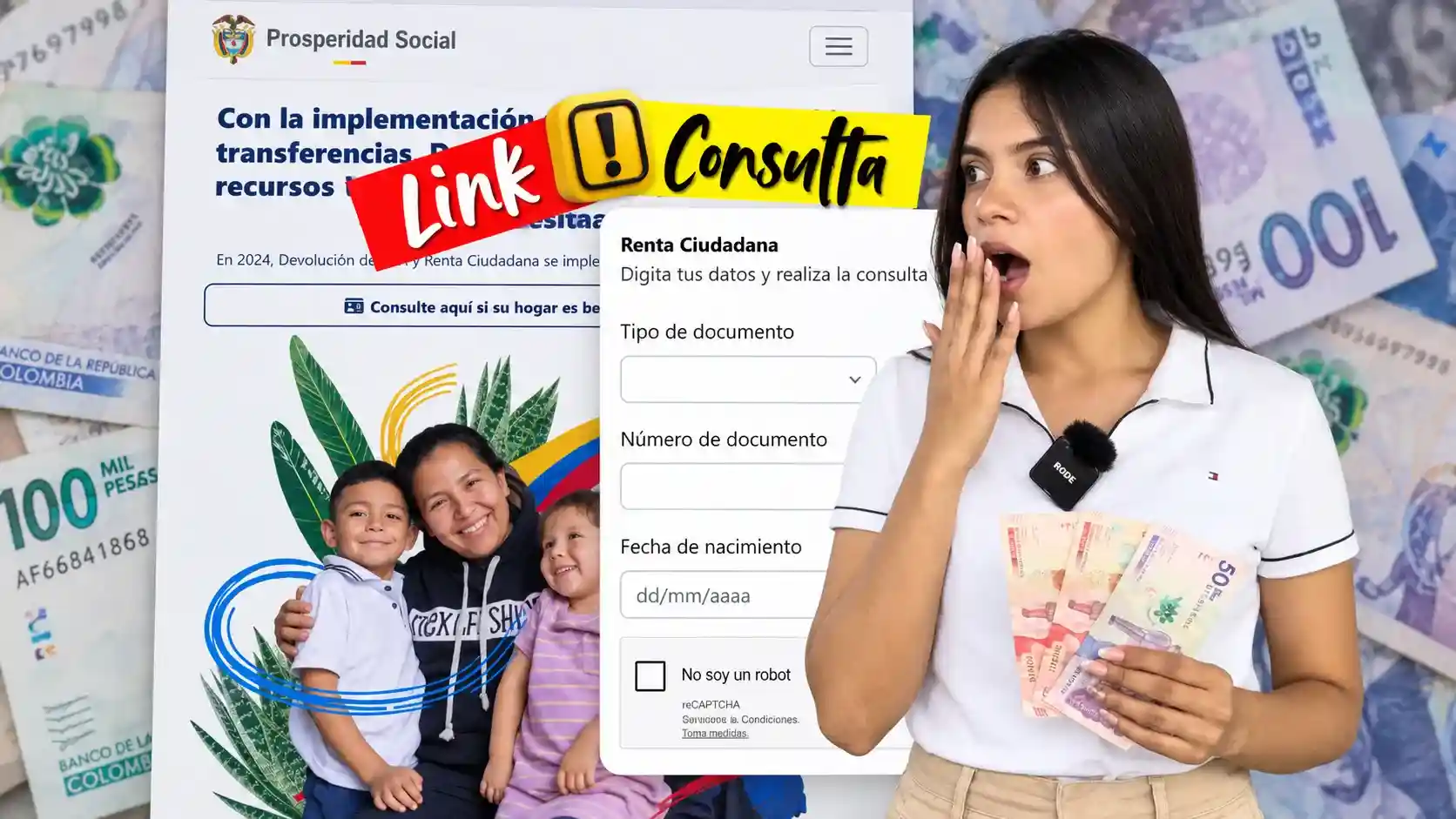 Cómo consultar Renta Ciudadana y Devolución del IVA.