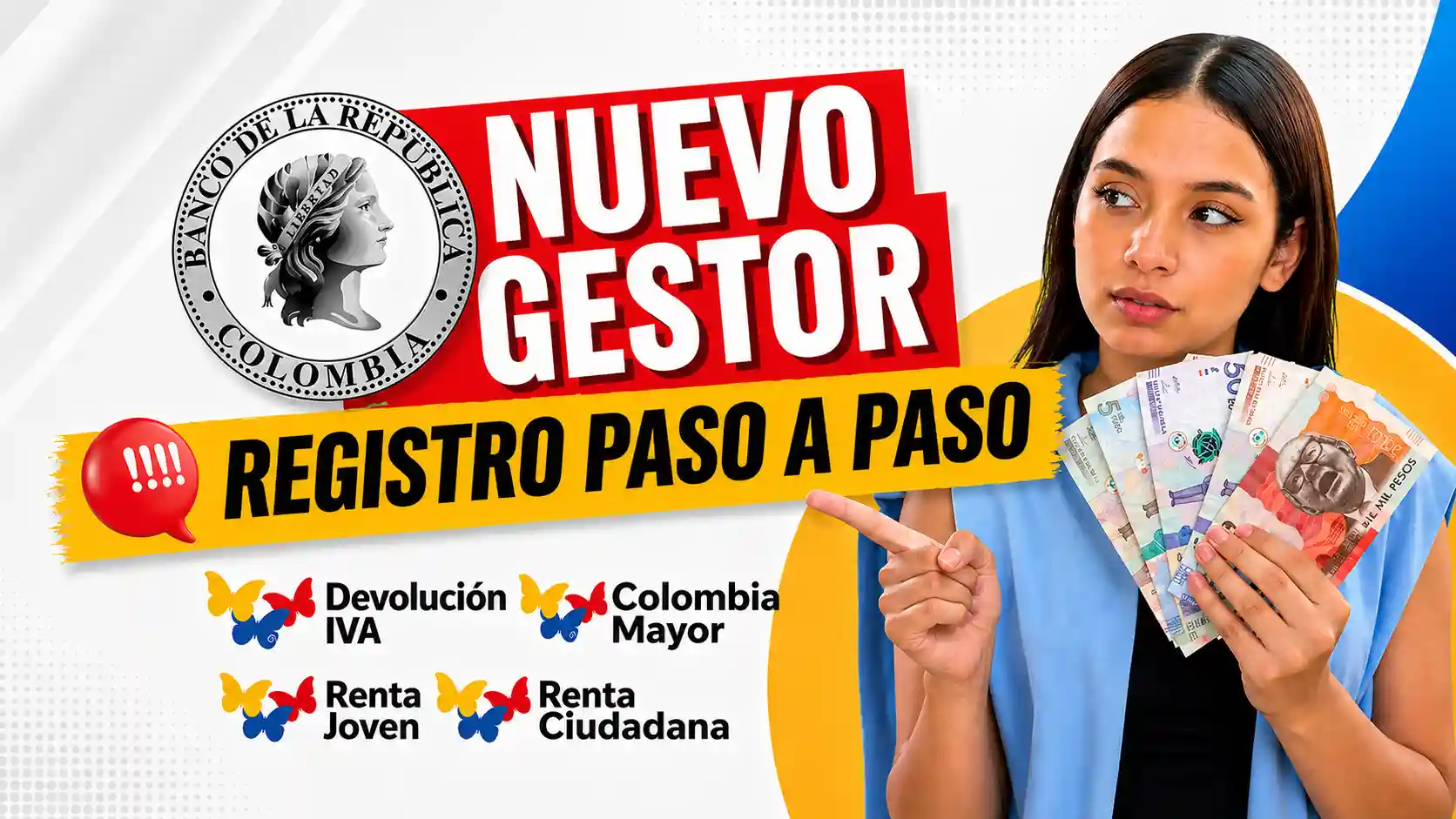 Registro paso a paso de cuenta o billetera digital en el Gestor de Pagos de Prosperidad Social