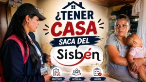 Sisbén ¿Tener casa podría afectar las ayudas del Estado?