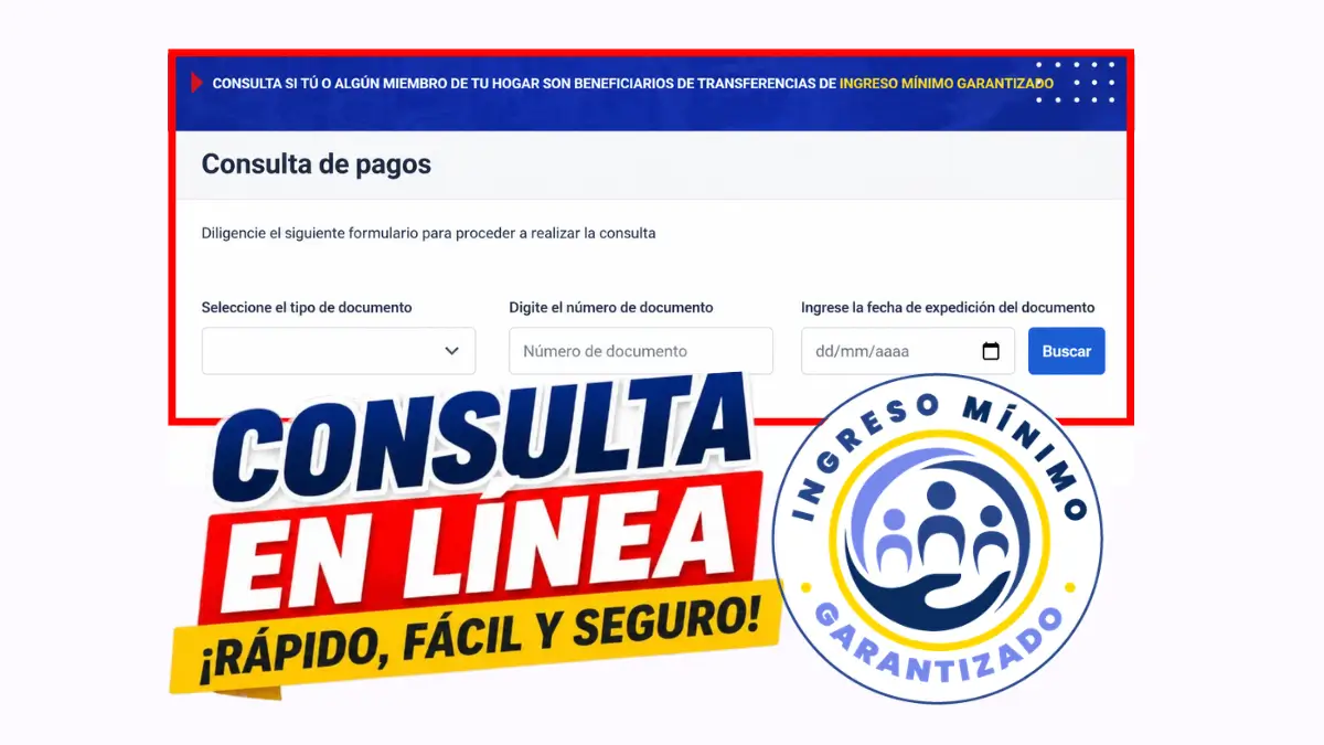 consultar si es beneficiario del Ingreso Mínimo Garantizado