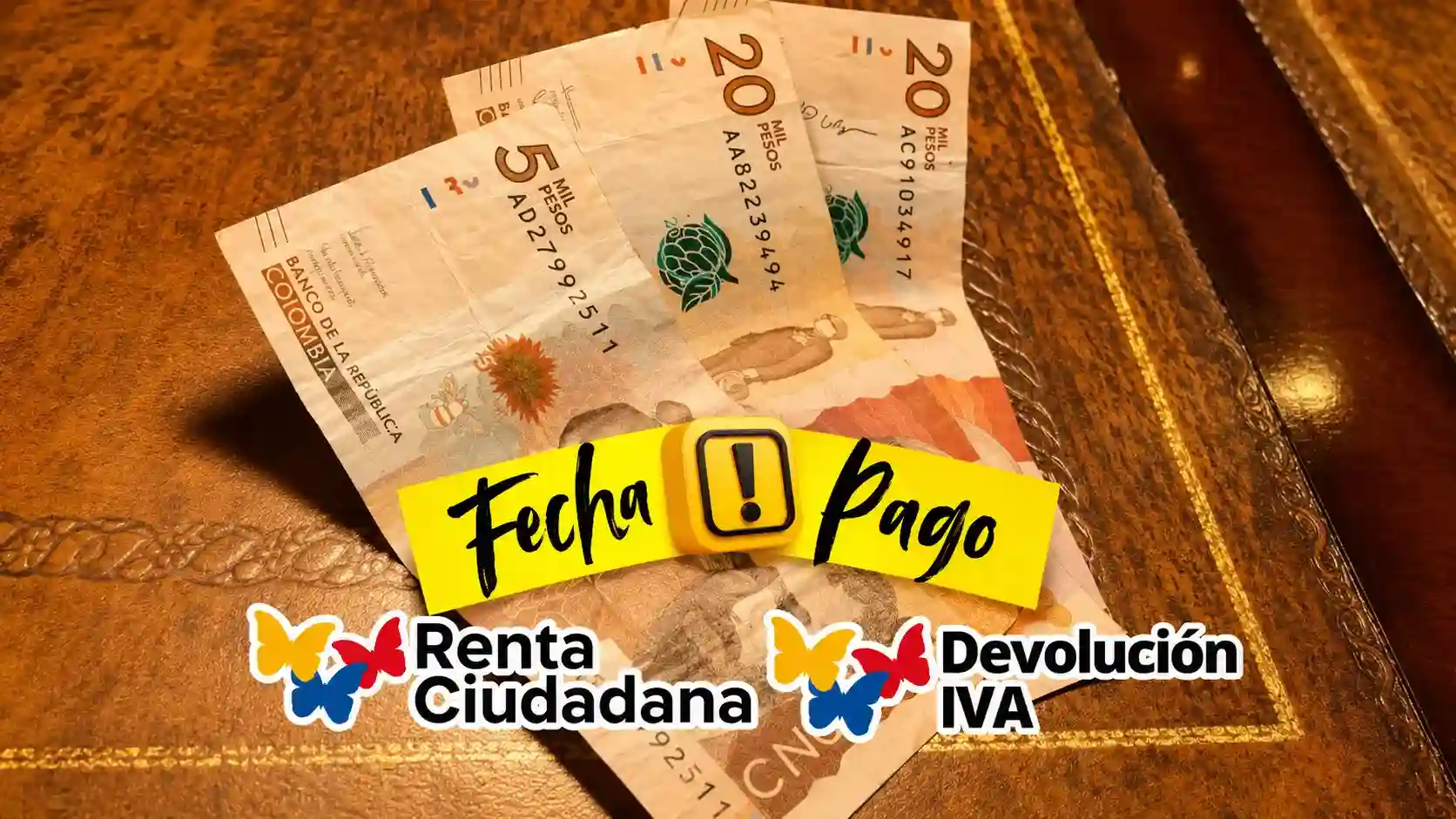 Fecha de pago de Renta Ciudadana y Devolución del IVA