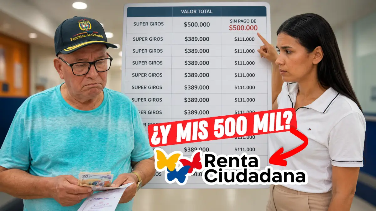 ¿Qué pasó con el pago de 500 mil de Renta Ciudadana?