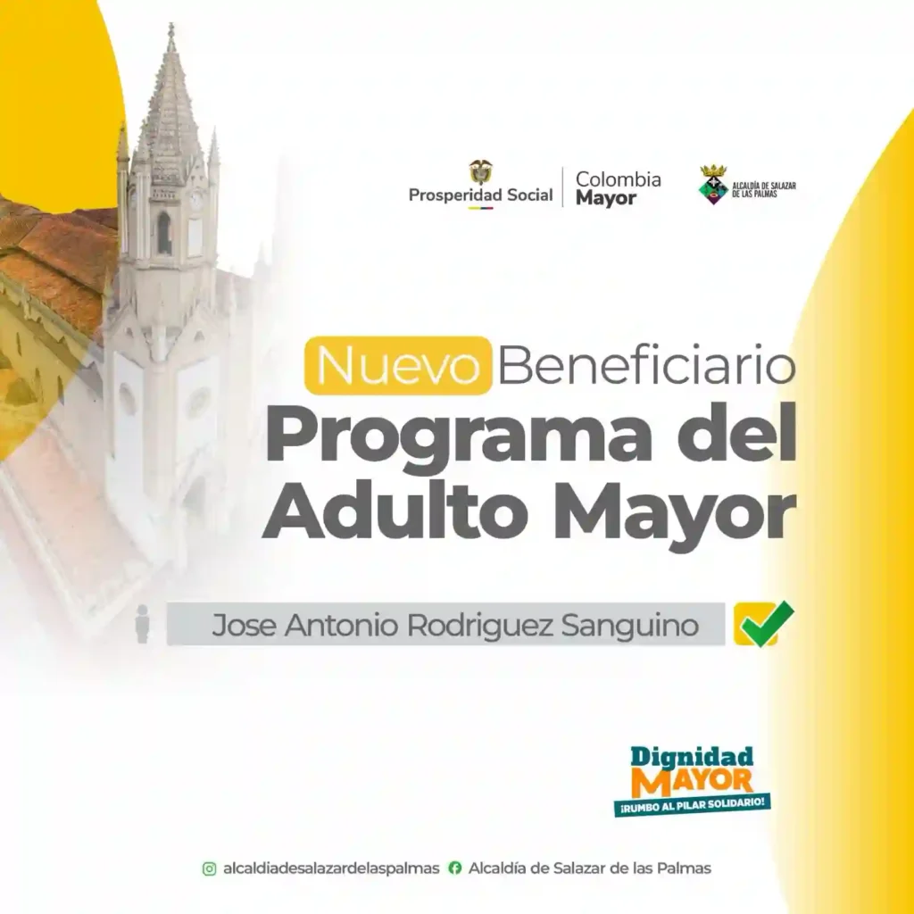 beneficiarios Sardinata Colombia Mayor
