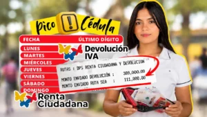 Pico y cédula de Renta Ciudadana y Devolución del IVA.