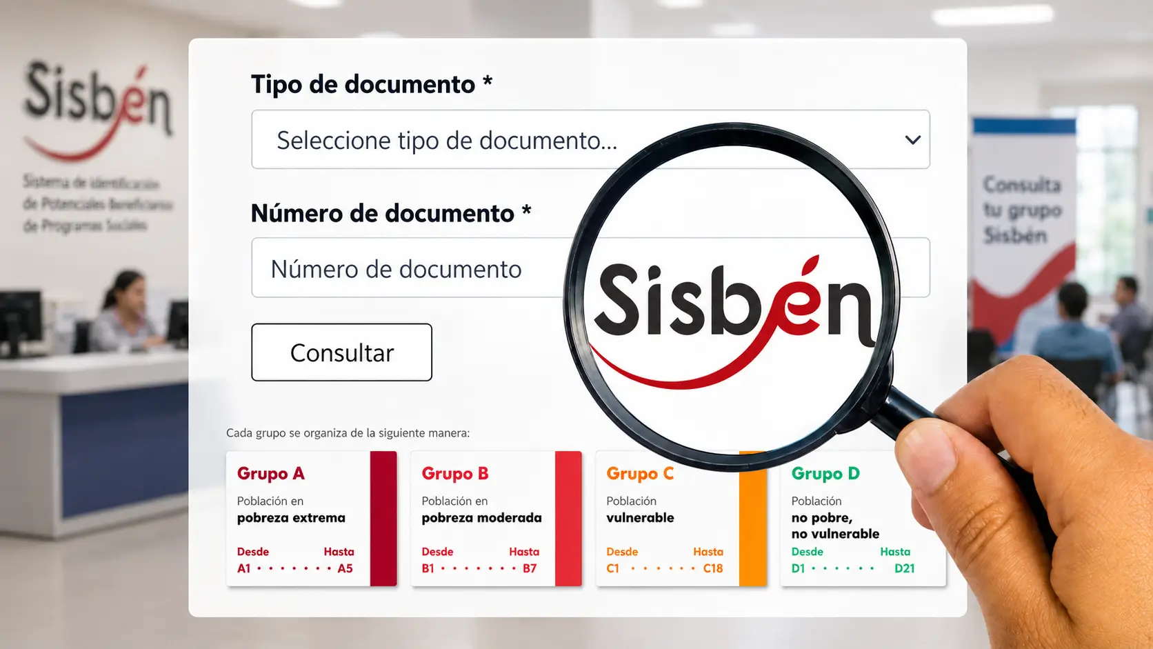 consultar puntaje del Sisbén