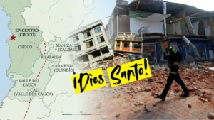Terremoto en Colombia - Epicentro en Chocó