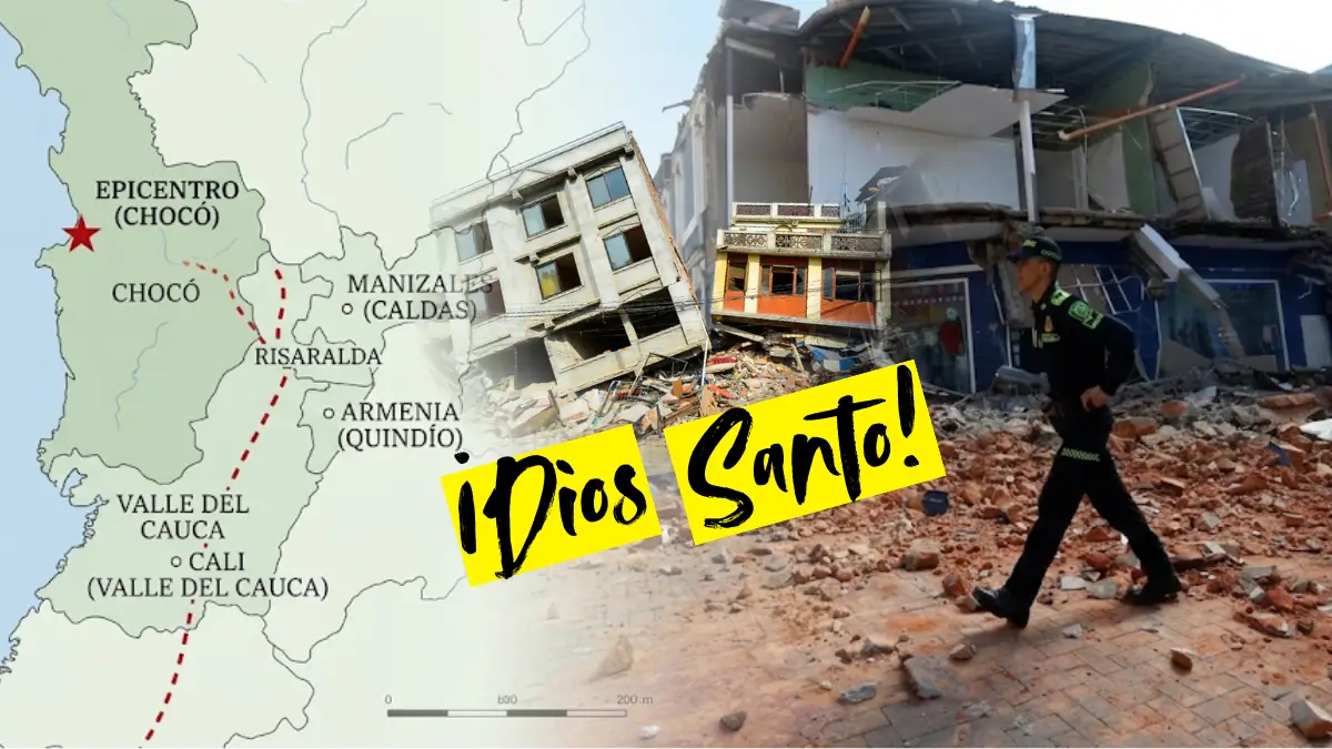 Terremoto en Colombia - Epicentro en Chocó
