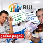 Así quedarían los pagos en salud para los grupos A, B, C y D del RUI.