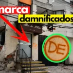 vivienda a damnificados marca de demolición