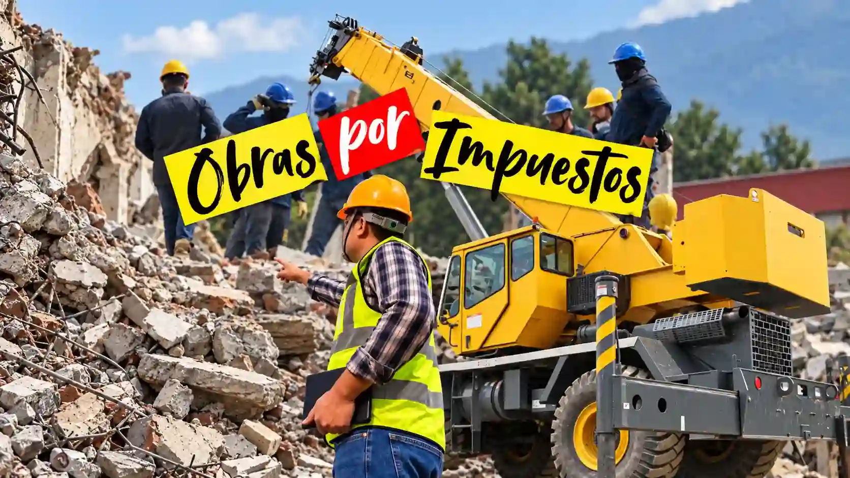 Decreto 1389 crea el mecanismo ‘Obras por Impuestos para la Reconstrucción’