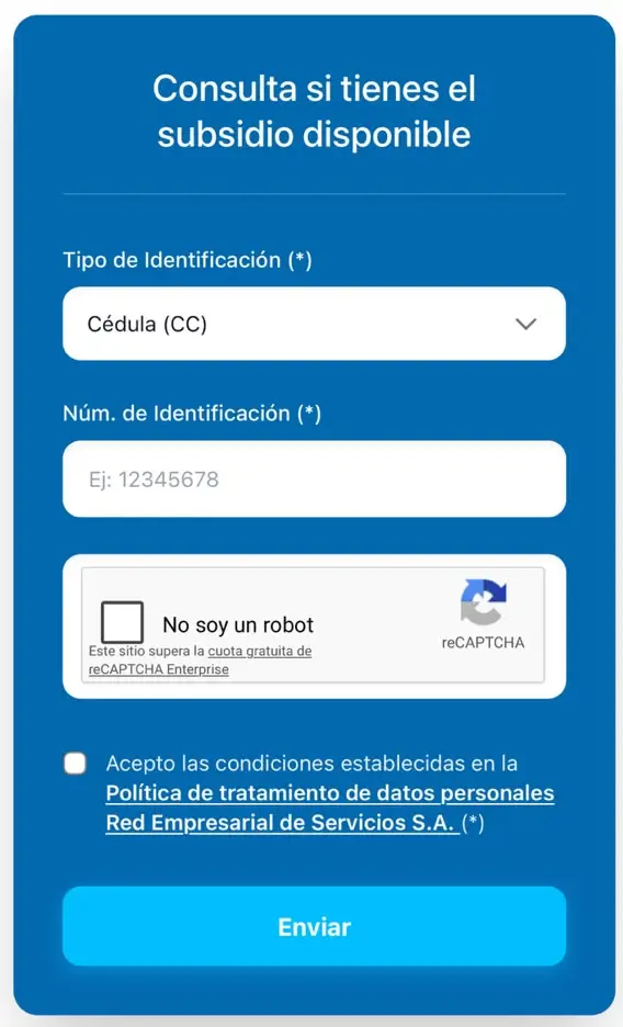 ¿Cómo consultar subsidio por SuperGiros? 2 ¿Como consultar subsidio por SuperGiros 1