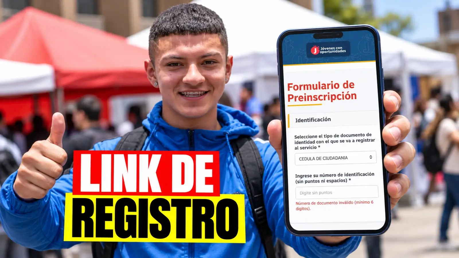 Abren inscripciones en Jóvenes con Oportunidades ¡Aquí el link de registro! 1 Inscripciones en Jóvenes con Oportunidades